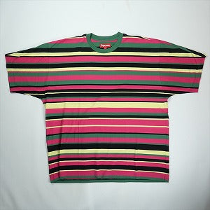 SUPREME シュプリーム 25SS Intarsia S/S Top Stripe Tシャツ マルチ Size 【XL】 【中古品-非常に良い】 20824030