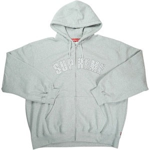 SUPREME シュプリーム ×b.b. Simon 25SS Zip Up Hooded Sweatshirt Heather Grey パーカー 灰 Size 【XXL】 【中古品-非常に良い】 20824031