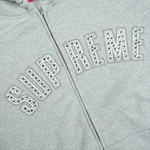 SUPREME シュプリーム ×b.b. Simon 25SS Zip Up Hooded Sweatshirt Heather Grey パーカー 灰 Size 【XXL】 【中古品-非常に良い】 20824031