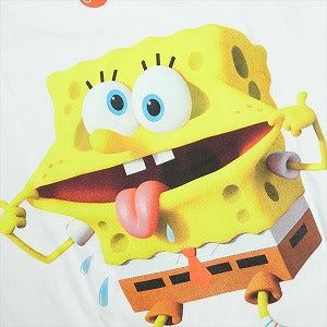 SUPREME シュプリーム ×SpongeBob SquarePants ×Castelli 25SS Racing L/S Tee White ロンT 白 Size 【L】 【中古品-良い】 20824034