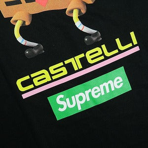 SUPREME シュプリーム ×SpongeBob SquarePants ×Castelli 25SS Racing L/S Tee Black ロンT 黒 Size 【L】 【中古品-非常に良い】 20824035