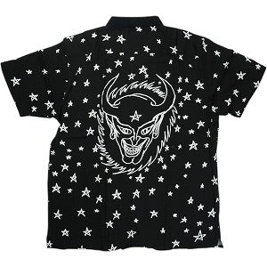 SUPREME シュプリーム 18SS Devil Rayon Shirt Black レーヨン半袖シャツ 黒 Size 【L】 【中古品-ほぼ新品】 20824036