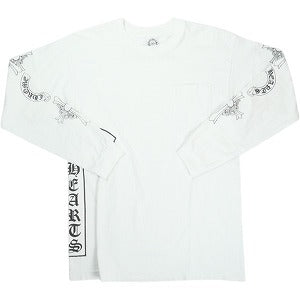 CHROME HEARTS クロム・ハーツ MULTI LOGOS T-BAR FUCK YOU LS TEE BLACK ロンT オールド 白 Size 【M】 【中古品-良い】 20824109