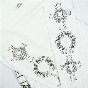 CHROME HEARTS クロム・ハーツ MULTI LOGOS T-BAR FUCK YOU LS TEE BLACK ロンT オールド 白 Size 【M】 【中古品-良い】 20824109