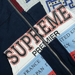 SUPREME シュプリーム 25SS Patchwork Zip Up Hooded Sweatshirt Navy ジップパーカー 紺 Size 【XL】 【中古品-良い】 20824118