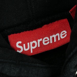 SUPREME シュプリーム 25SS Frayed Hooded Sweatshirt Black パーカー 黒 Size 【XL】 【中古品-良い】 20824120