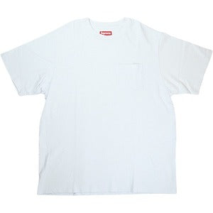 SUPREME シュプリーム 25SS S/S Pocket Tee White Tシャツ 白 Size 【XL】 【中古品-非常に良い】 20824124