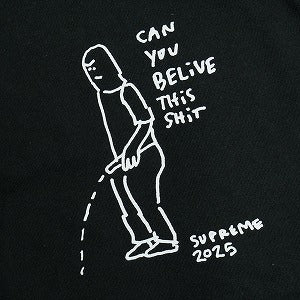 SUPREME シュプリーム 25SS Piss Tee Black Tシャツ 黒 Size 【XXL】 【中古品-ほぼ新品】 20824125