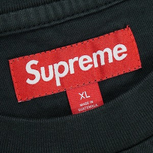 SUPREME シュプリーム 25SS Warm Up Washed S/S Top Black Tシャツ 黒 Size 【XL】 【中古品-非常に良い】 20824134