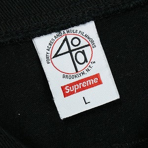 SUPREME シュプリーム ×40 Acres 25SS Twill Baseball Jersey Black ベースボールジャージ 黒 Size 【L】 【中古品-ほぼ新品】 20824136