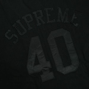 SUPREME シュプリーム ×40 Acres 25SS Twill Baseball Jersey Black ベースボールジャージ 黒 Size 【L】 【中古品-ほぼ新品】 20824136
