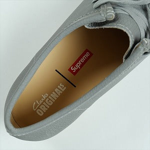 SUPREME シュプリーム ×Clarks Originals 25SS Reflective Wallabee Silver ワラビーブーツ 灰 Size 【26.5cm】 【新古品・未使用品】 20824143