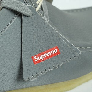 SUPREME シュプリーム ×Clarks Originals 25SS Reflective Wallabee Silver ワラビーブーツ 灰 Size 【26.5cm】 【新古品・未使用品】 20824143