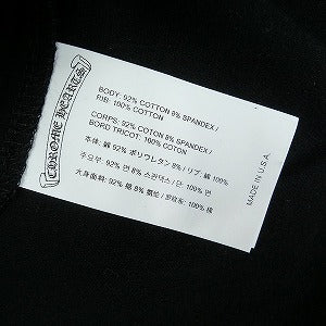CHROME HEARTS クロム・ハーツ ROLLER SKATES TANK HORSESHOE BLACK キャミソール 黒 Size 【S】 【新古品・未使用品】 20824147