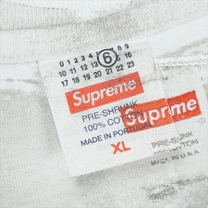 SUPREME シュプリーム ×MM6 Maison Margiela 24SS Box Logo Tee White Tシャツ 白 Size 【XL】 【中古品-ほぼ新品】 20824153