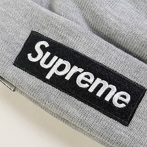 SUPREME シュプリーム 22AW New Era Box Logo Beanie Heather Grey ボックスロゴビーニー 灰 Size 【フリー】 【新古品・未使用品】 20824154