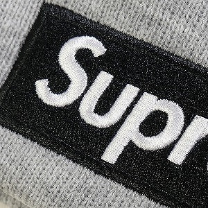 SUPREME シュプリーム 22AW New Era Box Logo Beanie Heather Grey ボックスロゴビーニー 灰 Size 【フリー】 【新古品・未使用品】 20824154