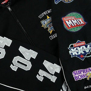 SUPREME シュプリーム 25SS Playoffs Zip Up Hooded Sweatshirt Black パーカー 黒 Size 【XL】 【中古品-良い】 20824176