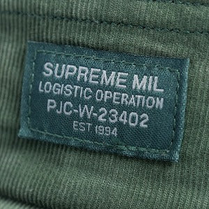SUPREME シュプリーム 24AW Corduroy Camp Cap Work Teal キャンプキャップ エメラルド Size 【フリー】 【新古品・未使用品】 20824182