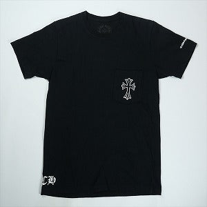 CHROME HEARTS クロム・ハーツ BACK CROSS SCROLL S/S T-SHIRT BLACK Tシャツ 黒 Size 【S】 【中古品-良い】 20824196
