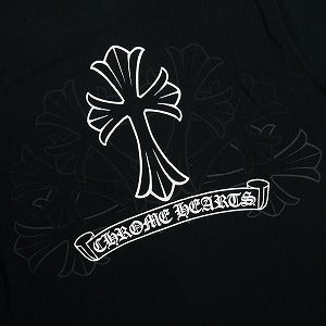 CHROME HEARTS クロム・ハーツ BACK CROSS SCROLL S/S T-SHIRT BLACK Tシャツ 黒 Size 【S】 【中古品-良い】 20824196