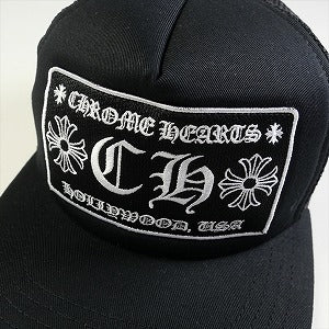 CHROME HEARTS クロム・ハーツ CH TRUCKER CAP BLACK/BLACK CHロゴメッシュキャップ 黒 Size 【フリー】 【新古品・未使用品】 20824201