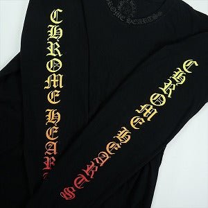 CHROME HEARTS クロム・ハーツ NECK LOGO LS POCKET TEE MULTICOLOR/BLACK ロンT 黒 Size 【XL】 【中古品-非常に良い】 20824203