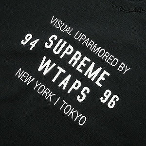 SUPREME シュプリーム ×WTAPS 21AW Crewneck Black クルーネックスウェット 黒 Size 【XL】 【新古品・未使用品】 20824216