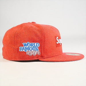 SUPREME シュプリーム 20AW World Famous Box Logo New Era Red ニューエラキャップ 赤 Size 【7　5/8(XL)】 【新古品・未使用品】 20824221