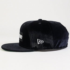 SUPREME シュプリーム 22AW Velour Box Logo New Era Black ニューエラキャップ 黒 Size 【7　1/2(L)】 【新古品・未使用品】 20824224