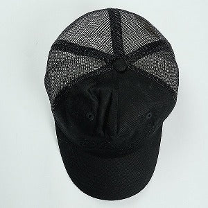 STUSSY ステューシー 25FW CURSIVE STITCH SNAPBACK TRUCKER BLACK キャップ 黒 Size 【フリー】 【新古品・未使用品】 20824233