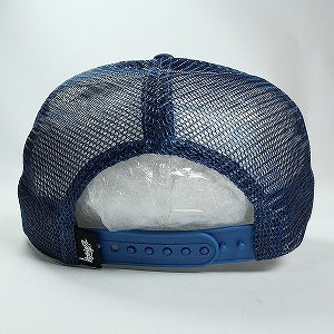 STUSSY ステューシー 25FW CURSIVE STITCH SNAPBACK TRUCKER NAVY キャップ 紺 Size 【フリー】 【新古品・未使用品】 20824237