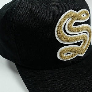 STUSSY ステューシー 25FW MID-DEPTH CHENILLE S SNAPBACK BLACK キャップ 黒 Size 【フリー】 【新古品・未使用品】 20824238