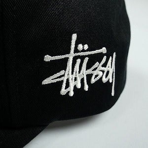 STUSSY ステューシー 25FW MID-DEPTH CHENILLE S SNAPBACK BLACK キャップ 黒 Size 【フリー】 【新古品・未使用品】 20824240