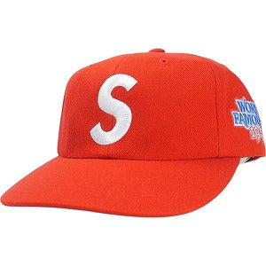 SUPREME シュプリーム 25SS World Famous S Logo 6-Panel Red キャップ 赤 Size 【フリー】 【新古品・未使用品】 20824246