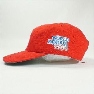 SUPREME シュプリーム 25SS World Famous S Logo 6-Panel Red キャップ 赤 Size 【フリー】 【新古品・未使用品】 20824246
