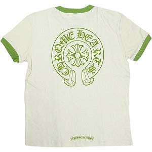 CHROME HEARTS クロム・ハーツ ROLLER SKATES SS HORSESHOE CEMENT/GREEN レディースTシャツ ナチュラル Size 【レディースM】 【新古品・未使用品】 20824252