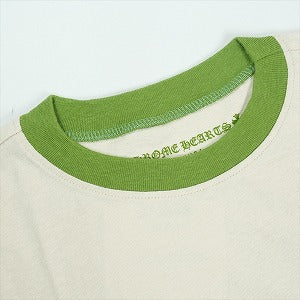 CHROME HEARTS クロム・ハーツ ROLLER SKATES SS HORSESHOE CEMENT/GREEN レディースTシャツ ナチュラル Size 【レディースM】 【新古品・未使用品】 20824252