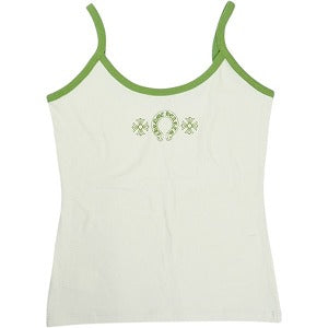 CHROME HEARTS クロム・ハーツ ROLLER SKATES TANK HORSESHOE CEMENT/GREEN キャミソール ナチュラル Size 【レディースS】 【新古品・未使用品】 20824253