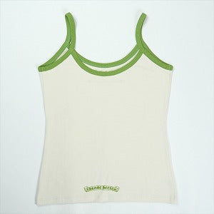 CHROME HEARTS クロム・ハーツ ROLLER SKATES TANK HORSESHOE CEMENT/GREEN キャミソール ナチュラル Size 【レディースS】 【新古品・未使用品】 20824255
