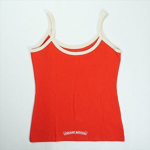 CHROME HEARTS クロム・ハーツ ROLLER SKATES TANK HORSESHOE RED/WHITE キャミソール 赤 Size 【レディースS】 【新古品・未使用品】 20824261