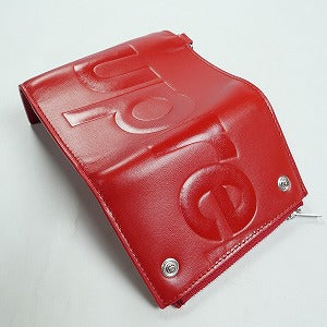 SUPREME シュプリーム 25SS Leather Chain Wallet Red レザーチェーンウォレット 赤 Size 【M】 【新古品・未使用品】 20824281