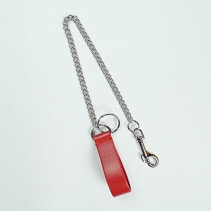 SUPREME シュプリーム 25SS Leather Chain Wallet Red レザーチェーンウォレット 赤 Size 【M】 【新古品・未使用品】 20824281