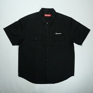 SUPREME シュプリーム 25SS Rhinestone Pin Up S/S Work Shirt Black 半袖シャツ 黒 Size 【M】 【新古品・未使用品】 20824287