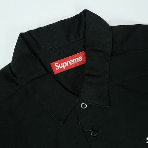 SUPREME シュプリーム 25SS Rhinestone Pin Up S/S Work Shirt Black 半袖シャツ 黒 Size 【M】 【新古品・未使用品】 20824287