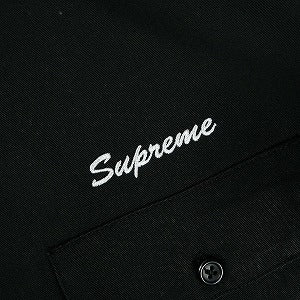 SUPREME シュプリーム 25SS Rhinestone Pin Up S/S Work Shirt Black 半袖シャツ 黒 Size 【M】 【新古品・未使用品】 20824287