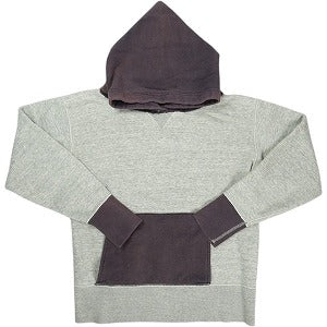 At Last ＆ Co アットラスト/BUTCHER PRODUCTS ブッチャープロダクツ SWEAT PARKA 後付けパーカー 灰 Size 【XS】 【中古品-良い】 20824292