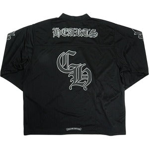 CHROME HEARTS クロム・ハーツ MESH STADIUM FOOTBALL LS JERSEY BLACK メッシュジャージ 黒 Size 【L】 【新古品・未使用品】 20824294