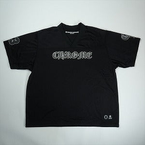 CHROME HEARTS クロム・ハーツ Mesh Stadium Football Jersey Black メッシュジャージ 黒 Size 【M】 【新古品・未使用品】 20824295