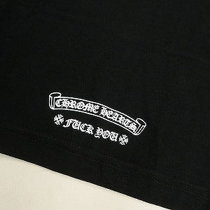 CHROME HEARTS クロム・ハーツ SCROLL L/S T-SHIRT BLACK/WHITE ロンT 黒 Size 【XL】 【新古品・未使用品】 20824415